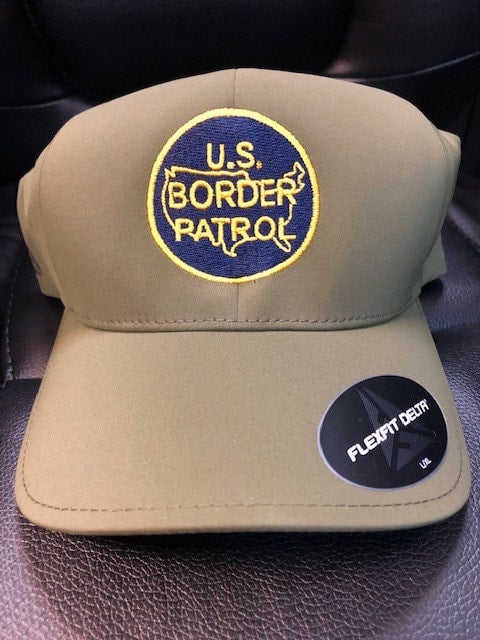 Flex Fit Delta Olive Green BP hat | Casa Grande Border Patrol-MWR